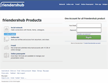 Tablet Screenshot of friendershub.com